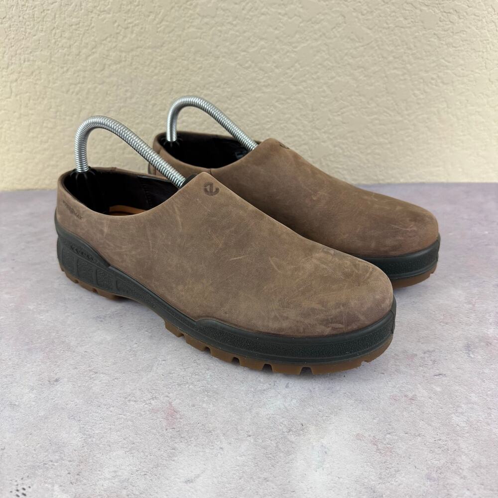 ECCO Women's Track 25 Clog Shoes Light Brown Size 41 US 10-10.5